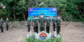 สอรฝ.-มอบต้นกล้าให้กำลังพลนำปลูก-รอบบ้านน่าอยู่-คู่เศรษฐกิจพอเพียง