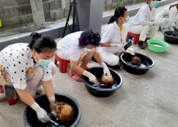 พุทธสมาคมเพียวเยี้ยงไท้-ศรีราชา-จัดงานเก็บศพไร้ญาติ-นำผู้แสวงบุญกว่า-200-คน