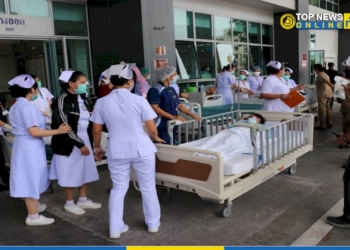 โรงพยาบาลสมเด็จพระบรมราชเทวี-ณ-ศรีราชา-ซ้อมแผนอัคคีภัย-–-topnews