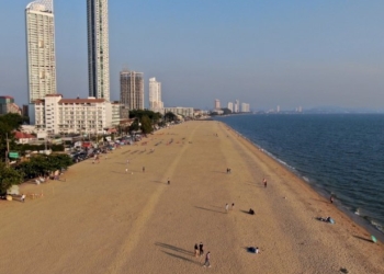 'เจ้าท่า'-เร่งเสริมทรายหาดจอมเทียนปักหมุดแล้วเสร็จ-พย.นี้
