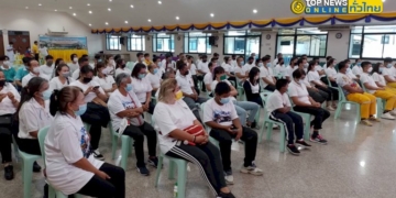 พุทธสมาคมเพียวเยี้ยงไท้ศรีราชาจัดอบรมปฐมพยาบาลเบื้องต้นหลักสูตร- cpr-&-aed-ช่วยชีวิตขั้นพื้นฐาน-–-topnews