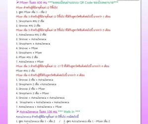 ฉีดวัคซีนโควิดฟรี-ชลบุรี-อัพเดทจุดวอล์คอิน-ลงทะเบียนจองคิว-16-22-พค.65 