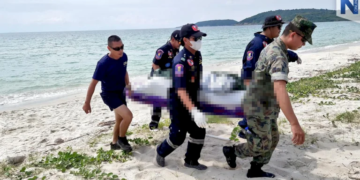 ชายต่างชาติเสียชีวิตปริศนา-หินถ่วงหลังทิ้งทะเลแสมสาร