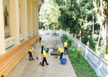 ทหารต่อสู้อากาศยาน-สอรฝ.-ร่วมพัฒนาศาสนสถาน-“วัดชากหมาก”-|-เดลินิวส์