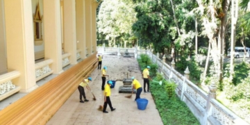 ทหารต่อสู้อากาศยาน-สอรฝ.-ร่วมพัฒนาศาสนสถาน-“วัดชากหมาก”-|-เดลินิวส์