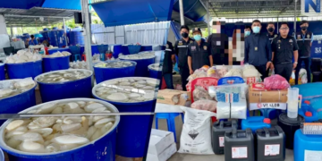 จับเนื้อสัตว์แช่ฟอร์มาลิน!-ส่งขาย-ร้านหมูกระทะ-ในชลบุรี-กว่า-25-ตัน