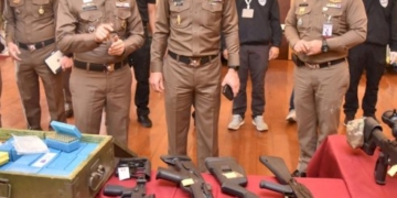 ตรลุยค้น-3-จว.กวาดล้างร้านปืนเถื่อนออนไลน์-ยึดอาวุธปืน-กระสุน-รถหรู-5-คัน-รวมมูลค่ากว่า-50-ล้าน