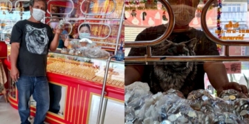 สะสมเหรียญจากขายมะนาวมาทั้งปี-พ่อค้าหอบเงินแสนซื้อทอง-แหวนเพชร-ให้ลูกสาว