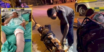 วิจารณ์หึ่ง!-สรรพสามิตแพร่ห้อปิกอัพไล่เบียดจับเหล้าเถื่อน-จยย.ชาวบ้านล้มชนป้ายผัวขาหัก-ปรับเมีย-3-หมื่น