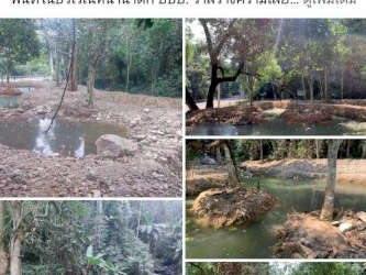 อุทยานฯ-ดอยสุเทพตั้งโต๊ะแจงยิบกรณีดรามาขุดดินใกล้น้ำตก-ยันแค่ชุมชนลอกฝายดั้งเดิมแก้ภัยแล้งพร้อมอนุญาตถูกต้อง