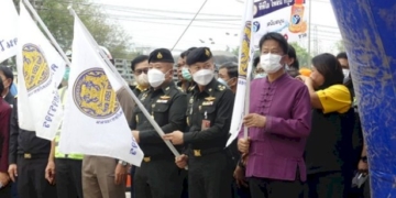 สระบุรีเปิดศูนย์ป้องกันอุบัติเหตุเทศกาลสงกรานต์-66-“ชีวิตวิถีใหม่ขับขี่อย่างปลอดภัยไร้อุบัติเหตุ”