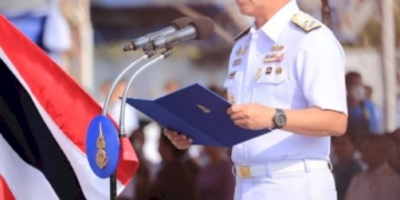 กองทัพเรือจัดพิธีต้อนรับ-“เรือหลวงช้าง-792”-เรือยกพลขึ้นบกลำใหม่แห่งราชนาวีไทย